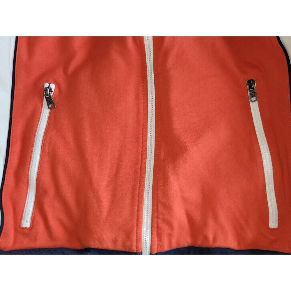 Tommy Hilfiger Jacket, Small, Orange and White - Picture 5 of 14